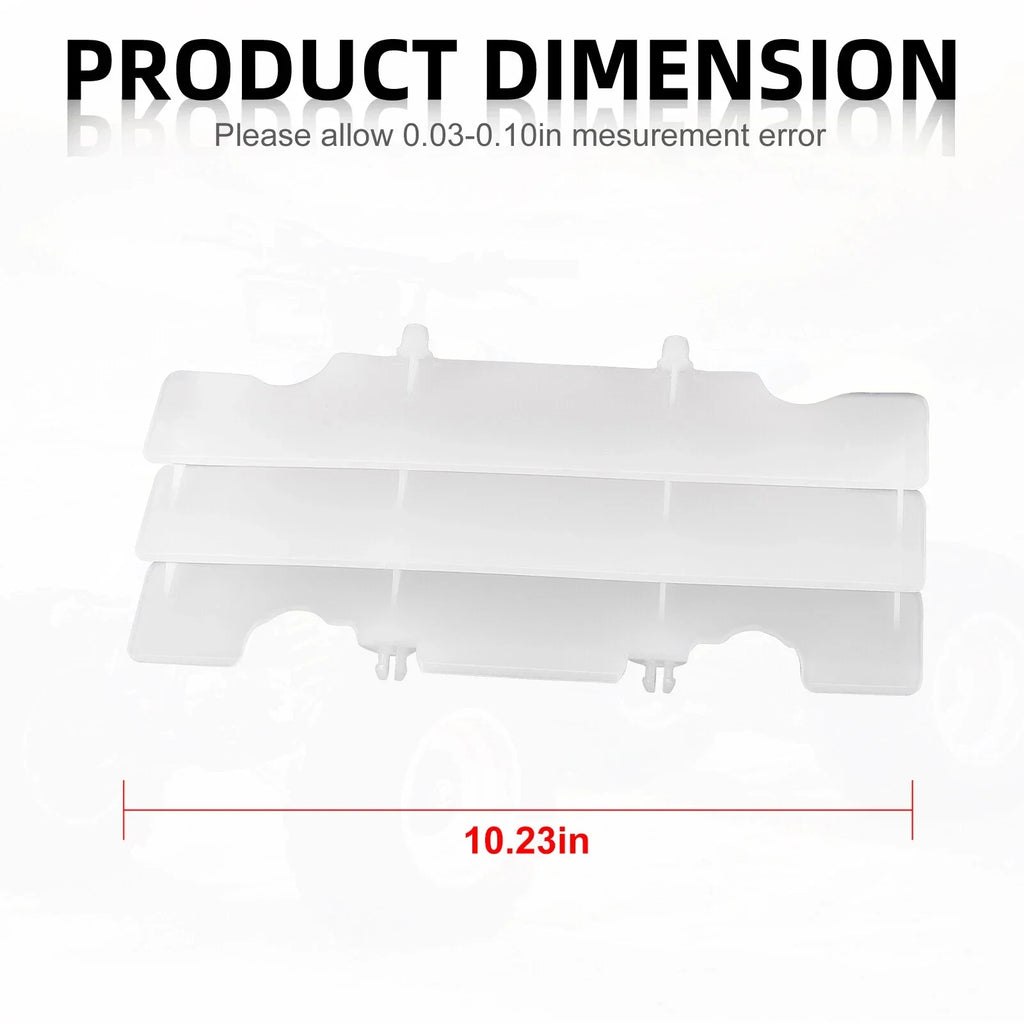 Radiator Grille Louvre Rad Guards 2 x for Honda CR125R (1992–1997)