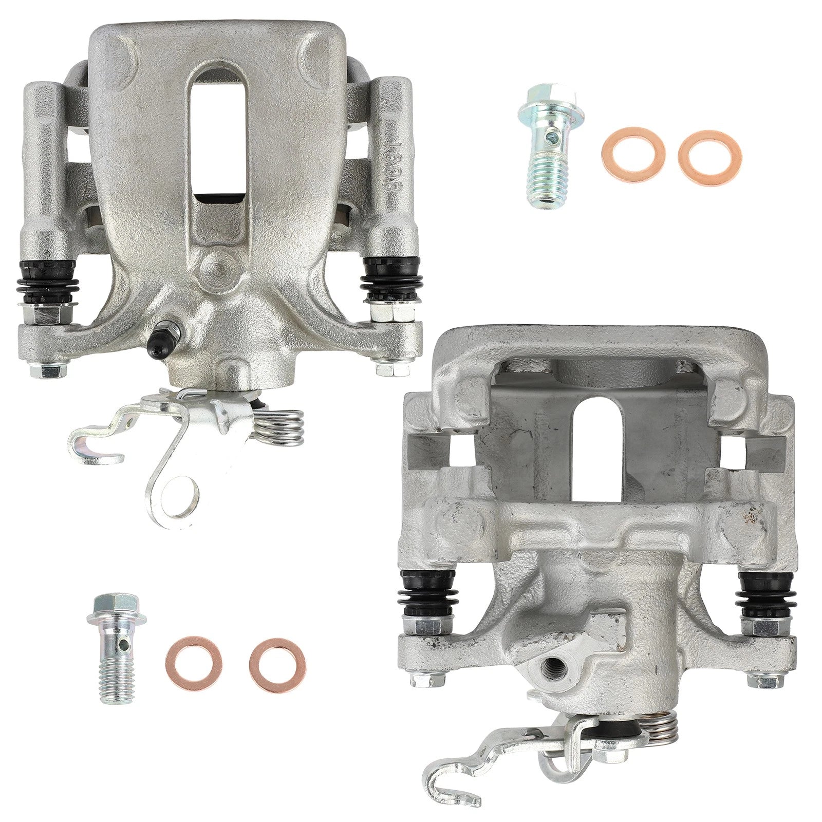 Set of 2 Rear Brake Calipers for Volkswagen GTI (2017–2018)