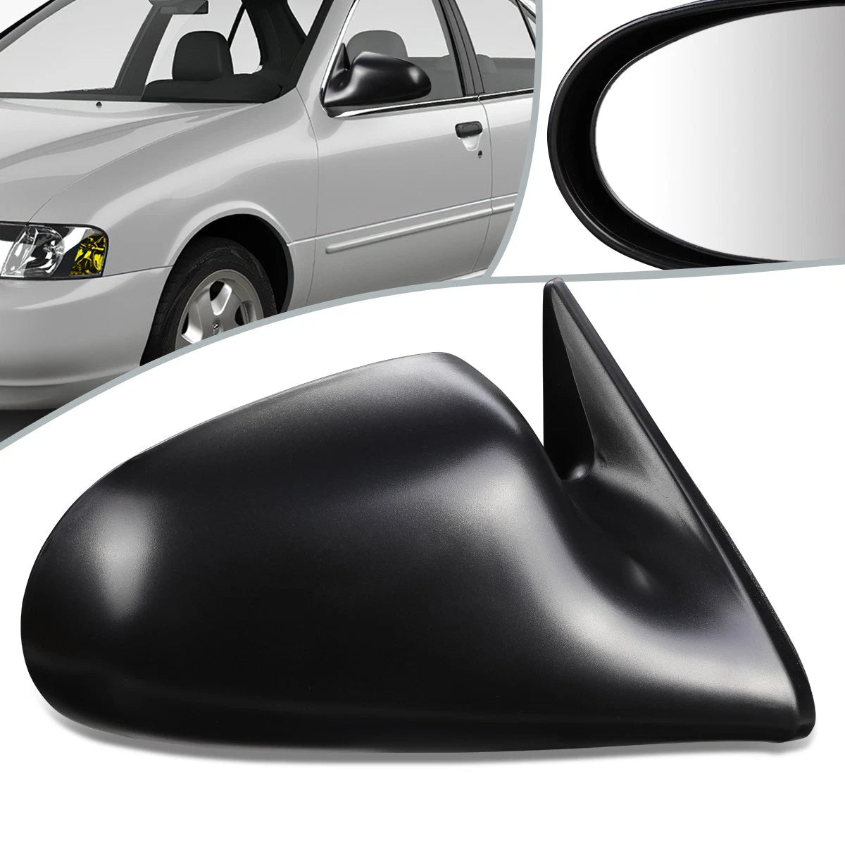 Driver Side Mirror for Nissan 200SX Sentra (1995–1999) NI1321110