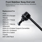 2X Front Stabilizer Sway Bar Links for Ford Escape (2001–2020), RAV4, CX-5