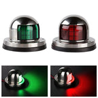 2 Pairs LED Bow Navigation Lights for Marine Boat Yacht Pontoon (12V)