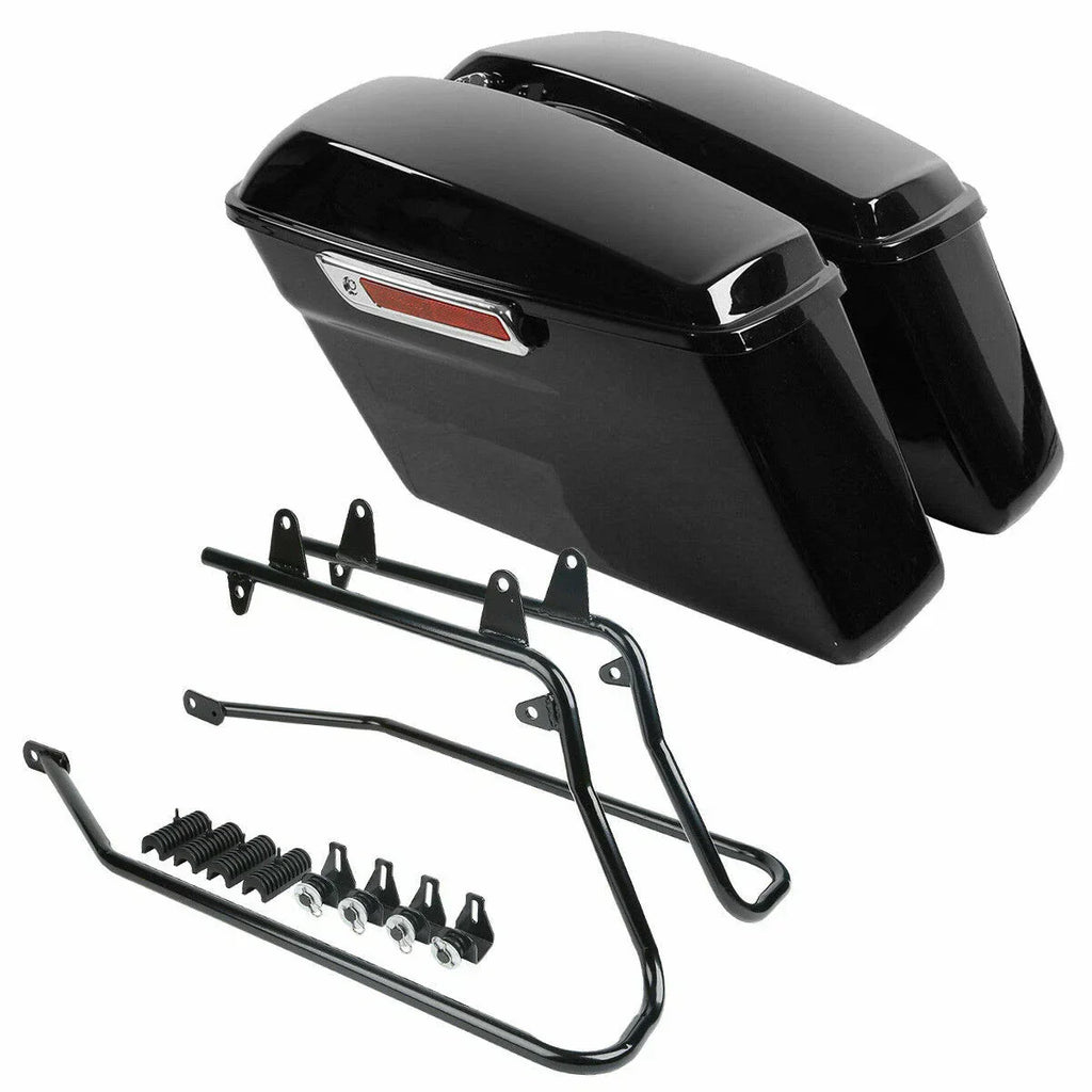 Saddlebag Conversion Bracket for Harley Softail Deluxe Fatboy 1984-2017