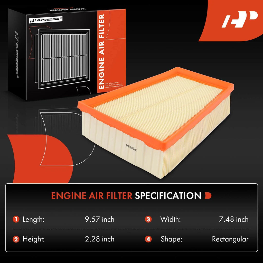 2X Engine Air Filter for Nissan Sentra (2007-2012) 2.0L