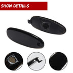 2X Smoke Front Fender Side Marker Lights for Ford Taurus Mercury Sable