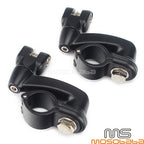 1-1/4" Engine Guard Foot Peg Clamps for Harley Motorcycle