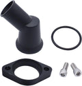 Swivel Black Water Neck Thermostat Housing for SBC BBC Chevy (327–454)