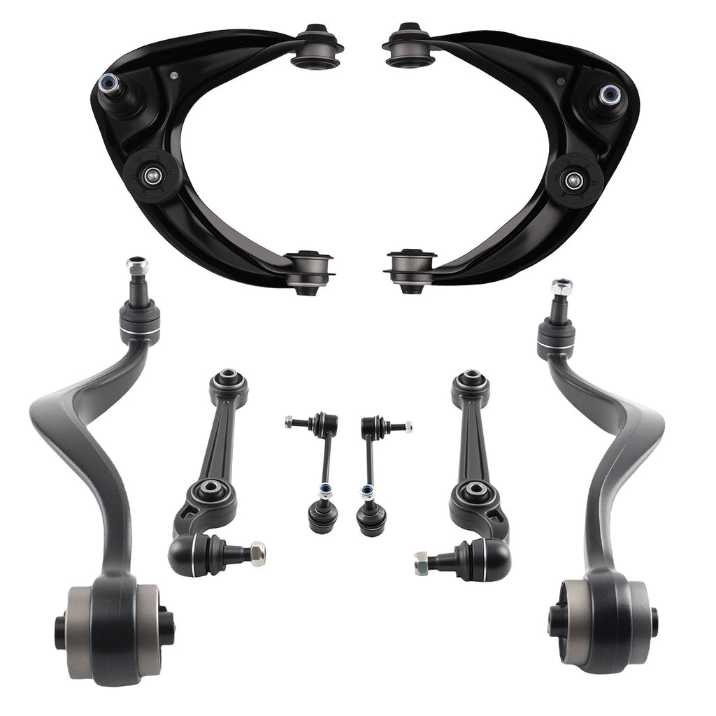 8pc Control Arms & Sway Bars for Ford Fusion MKZ Milan (2007–2010)