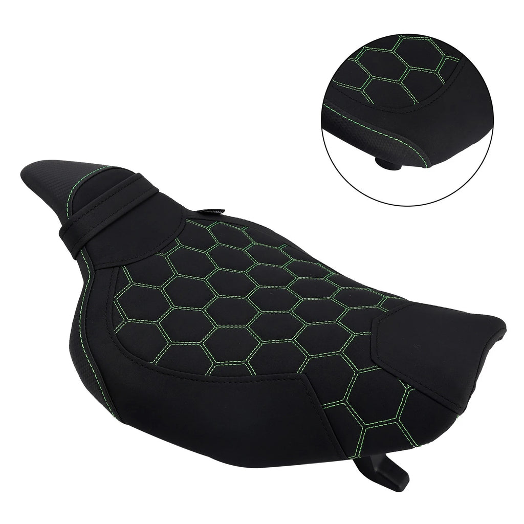 Front Driver Seat Cushion for Kawasaki Z1000 (2014–2025) Green2