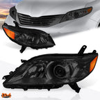 Headlight for Toyota Sienna XL30 (2011–2020) Chrome Housing Smoked Lens