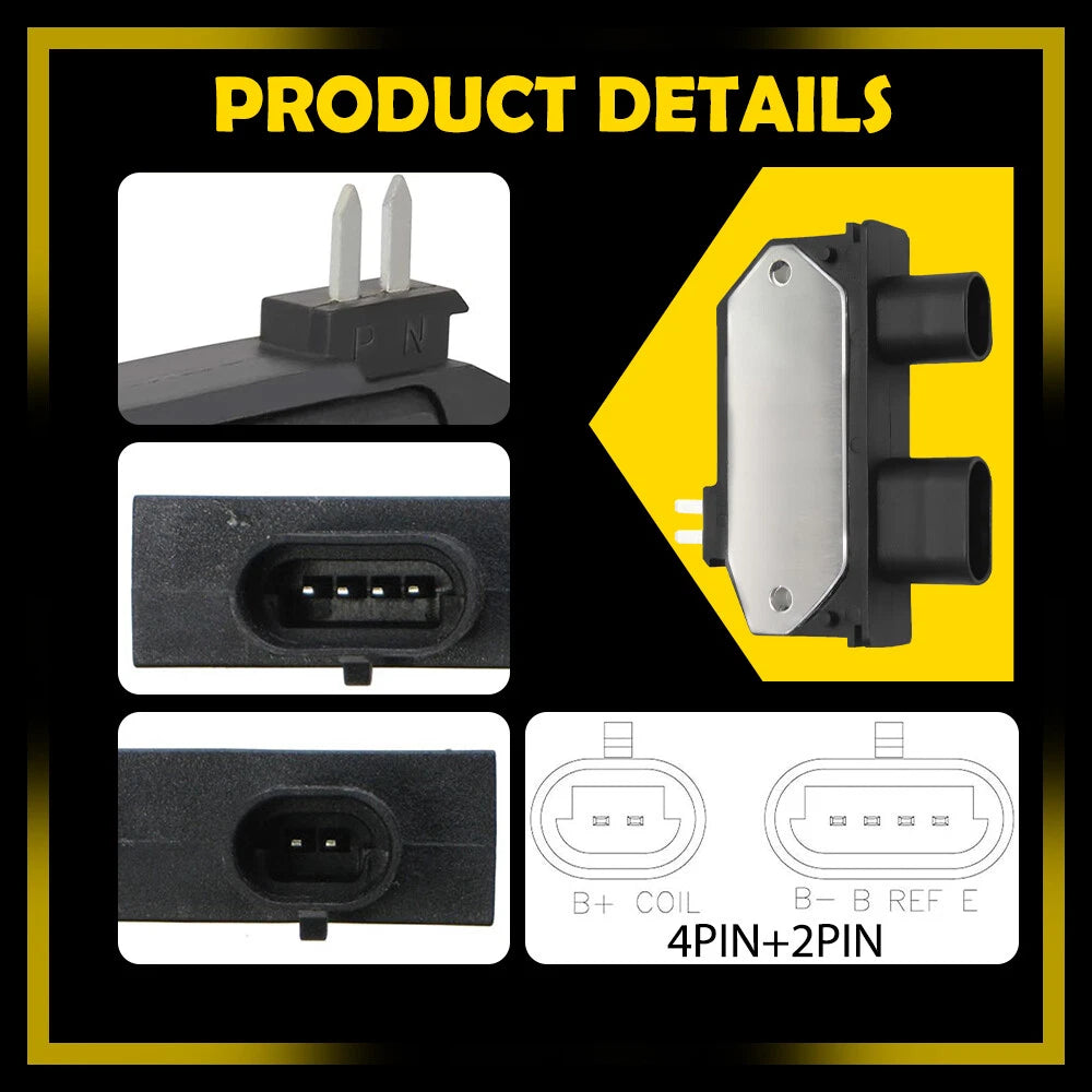 Ignition Control Module for Chevrolet C1500/2500 Truck V8 5.0/5.7L V6 4.3L (1989–1995)