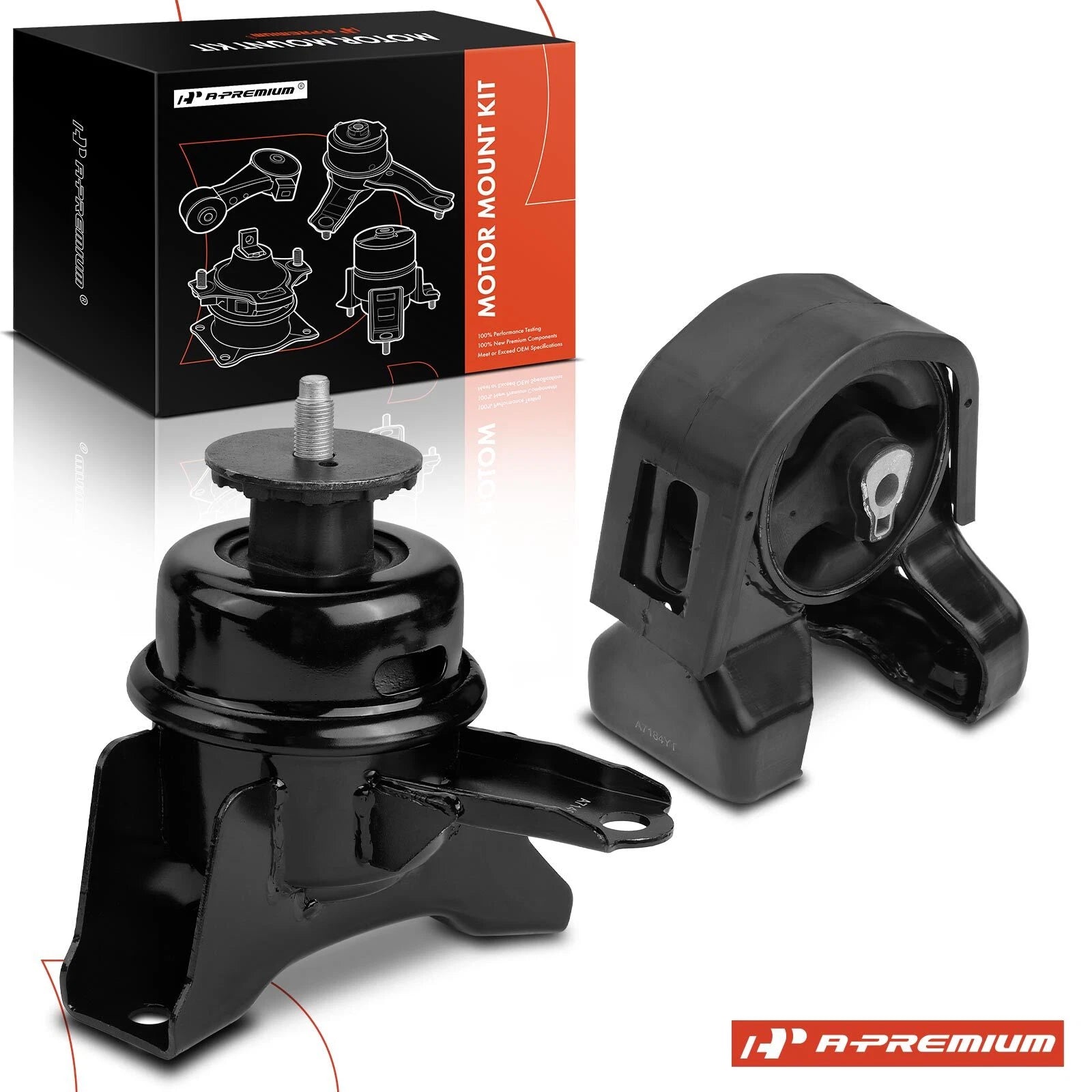 2X Front & Rear Engine Motor Mount for Kia Sedona (2006–2012)