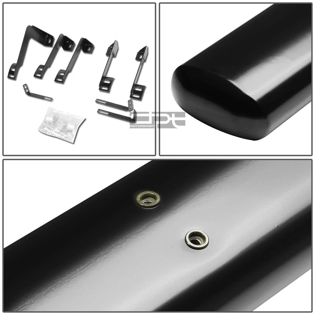 5" Black Oval Nerf Bars for Silverado/Sierra Extended Cab (1999–2014)