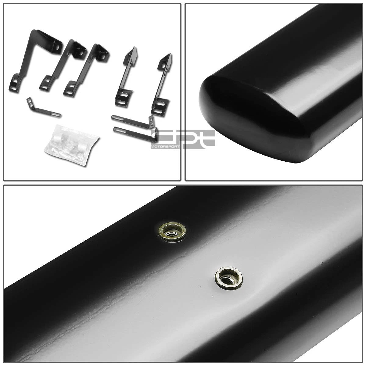 5" Black Oval Nerf Bars for Silverado/Sierra Extended Cab (1999–2014)