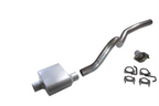 2.5" Aluminized Exhaust Kit for Jeep Wrangler TJ (1997–2000)