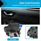 Rear Right Door Lock Actuator for VW Golf MK5 (2003–2009) 7Pin 3D4839016A