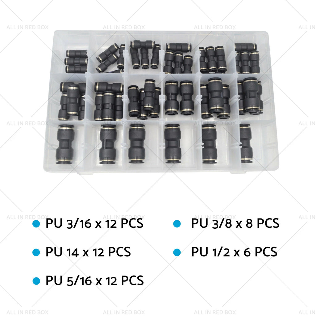 50x Quick Connect Kit for Air Line Hose