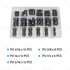 50x Quick Connect Kit for Air Line Hose