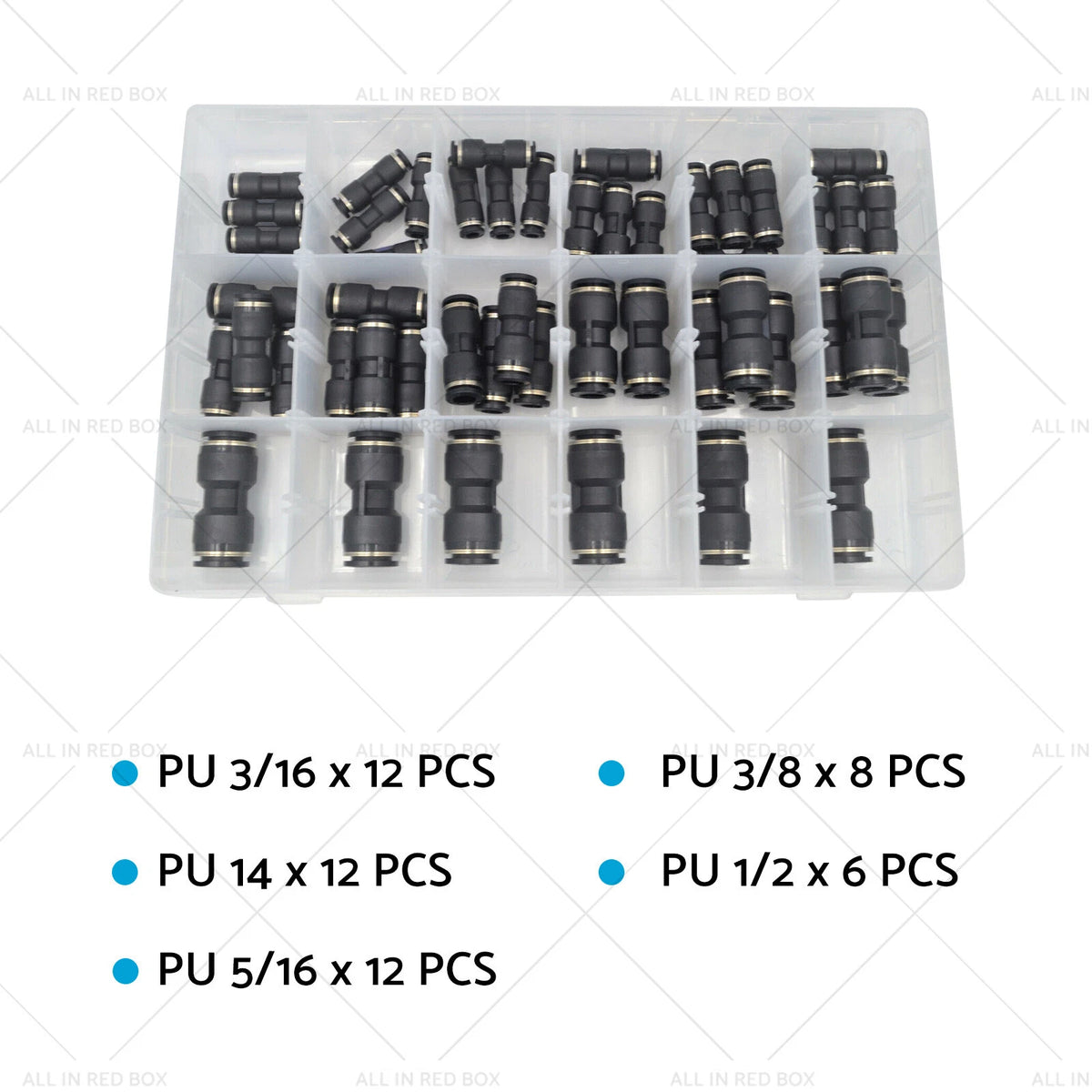 50x Quick Connect Kit for Air Line Hose