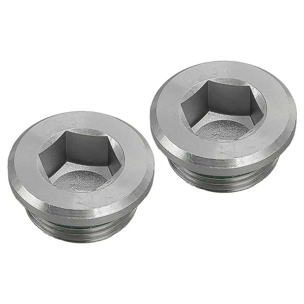2 x Rear Axle Differential Drain Plugs with O-Rings for BMW F01 F10 F30 F32 G30