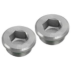2 x Rear Axle Differential Drain Plugs with O-Rings for BMW F01 F10 F30 F32 G30