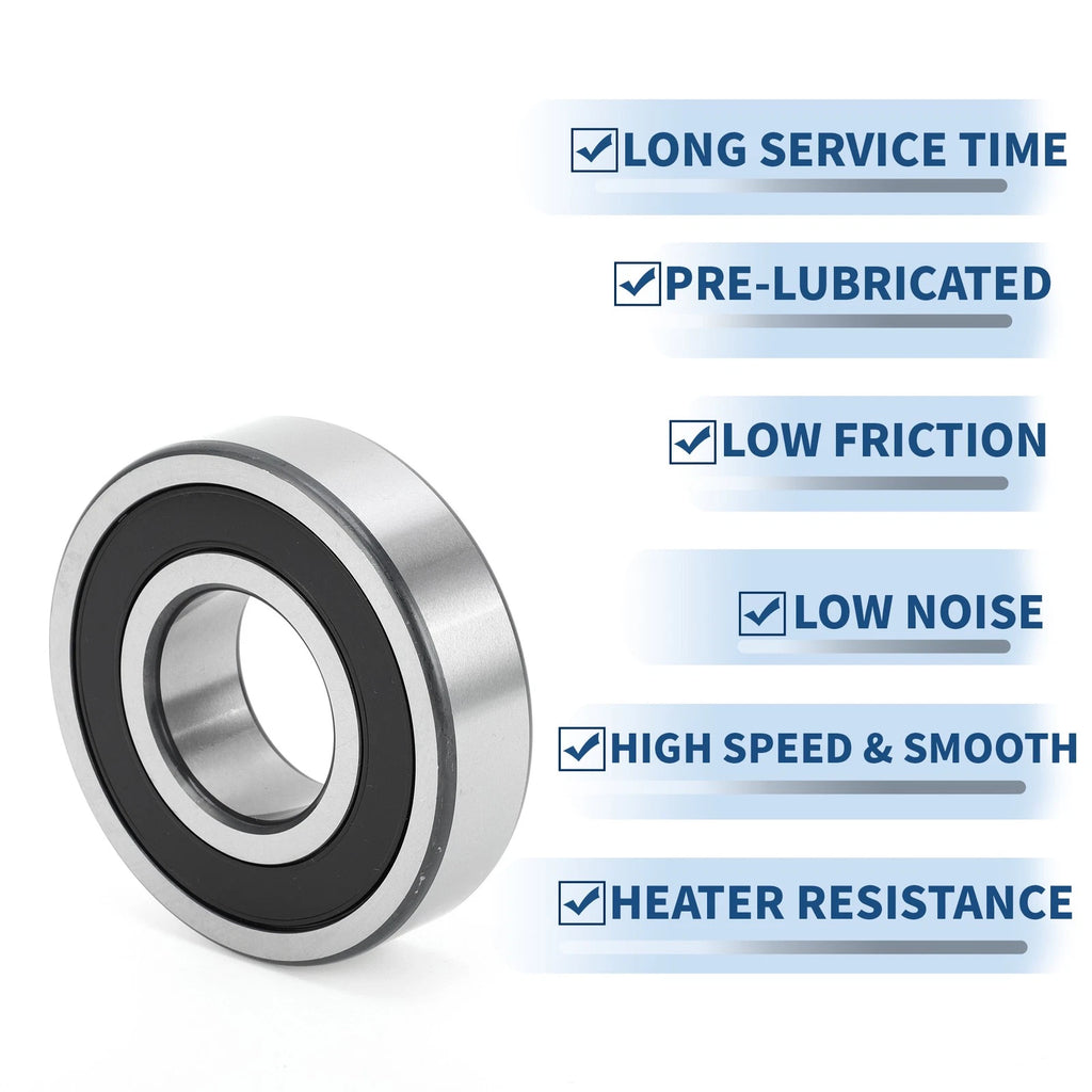 6307VV Deep Groove Ball Bearing for Scooter Skateboard (35x80x21mm)