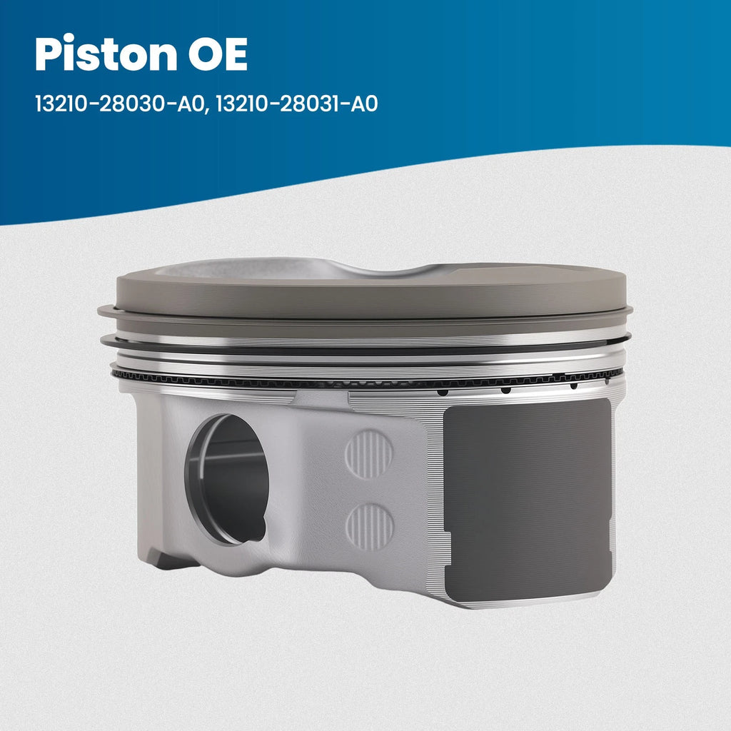 Pistons with Rings for Toyota Camry (2007–2009), Toyota Matrix (2009–2013) 2AZFE