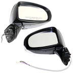 Set of 2 Heated Mirrors for Toyota Prius (2015)