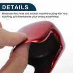 Automatic Gear Shift Knob Cover for Honda Civic (2022–2025) Carbon Fiber Red