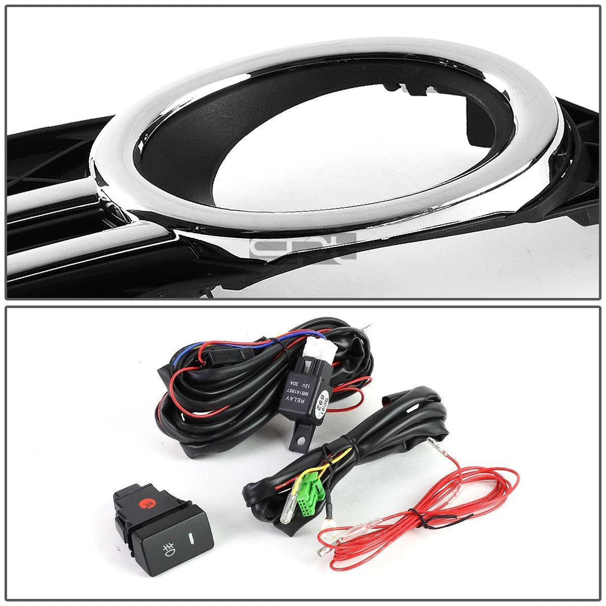 Fog Light Lamps + Switch for Honda Odyssey (2014–2016) - Smoked Lens