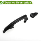 Exterior Door Handle for Hyundai Accent (2012–2017) No. 826511R050 Black Front Left