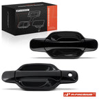 2X Rear Smooth Exterior Door Handle for Chevrolet Colorado (2004â2012)