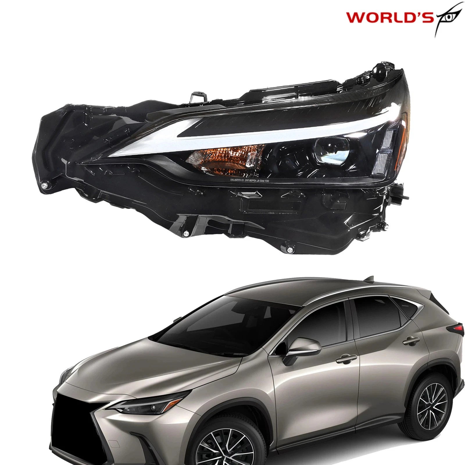 LED Headlight Assembly for Lexus NX250/NX350/NX350h (2022–2025)