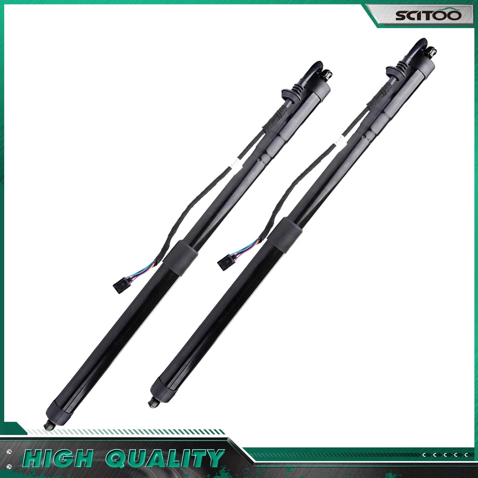 2X Rear Tailgate Lift Supports Struts for Volkswagen Touareg (2011–2015)