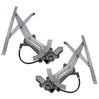 Window Regulator Set for Ford Mustang (1994–2004) Front Driver & Passenger