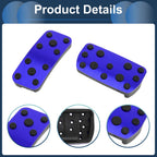 2 Pcs Automatic Foot Accelerator Pedal Covers for Subaru Forester (2006–2018) Blue