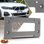 Front Bumper License Plate Mounting Bracket for BMW 330I (2019–2021)