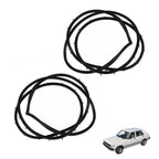 Door Rubber Seal Rear Pair Fits Toyota Starlet KP60 KP61 Sedan 4D 1978-84 D06