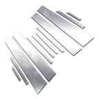 Diamond Grade 12pc Stainless Steel Pillar Post Covers for 2016-2022 Toyota Prius