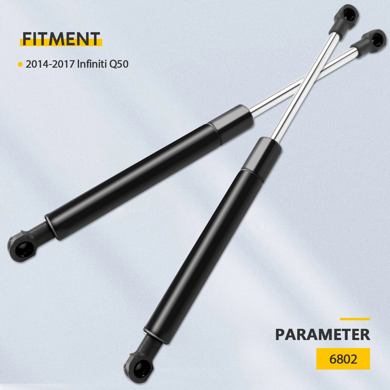 2X Trunk Lift Supports for Infiniti Q50 (2014–2018)