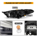 Halogen Headlight for Ford Fusion (2017–2020) Right Passenger Side