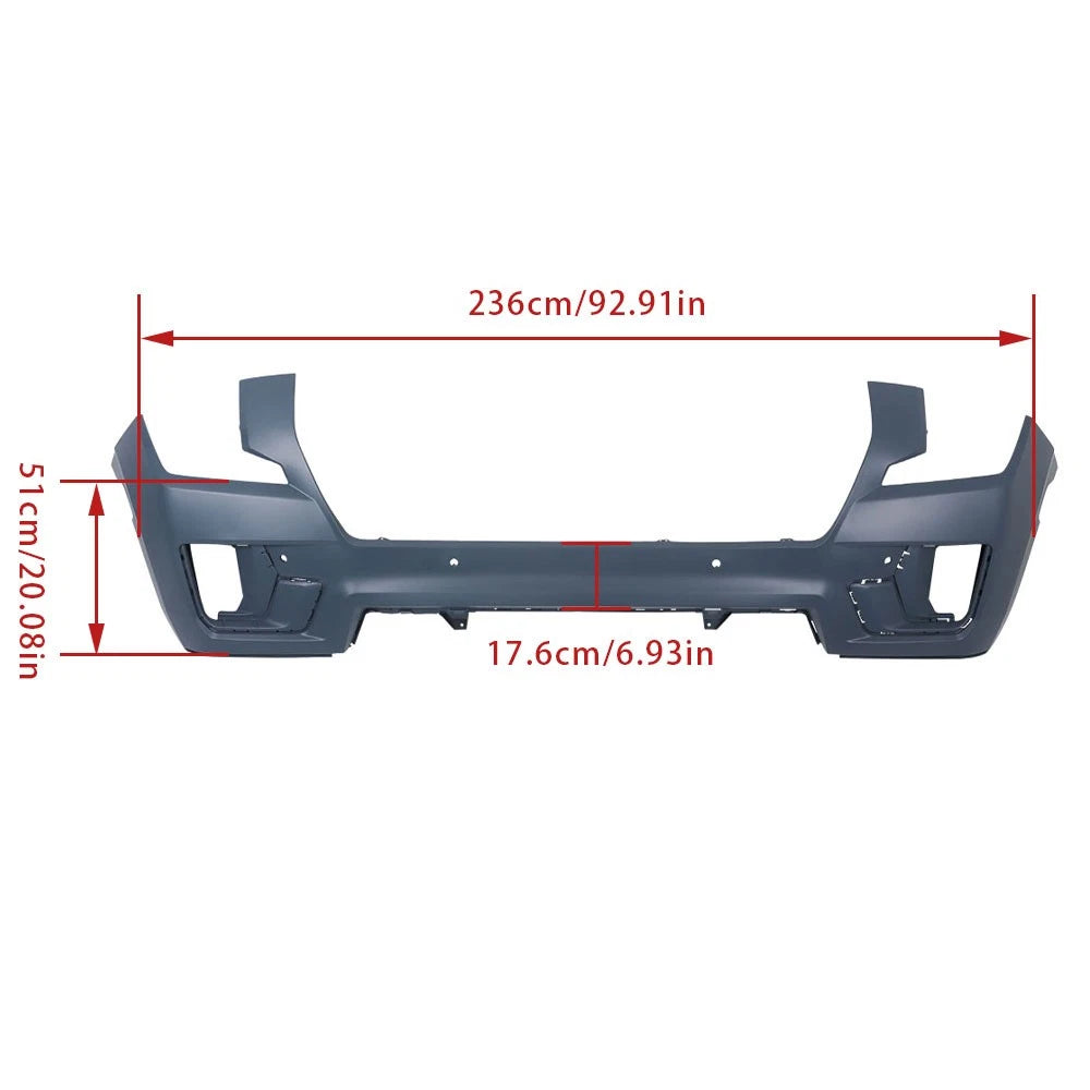Front Upper Bumper Cover for GMC Yukon Denali/SLT/SLE (2021–2023)
