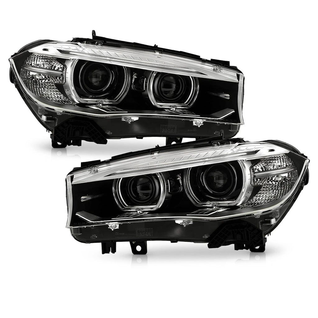 HID Headlight Pair for BMW X5 F15 X6 F16 (2014–2019) W/ AFS
