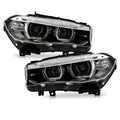 HID Headlight Pair for BMW X5 F15 X6 F16 (2014–2019) W/ AFS