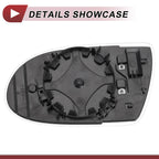 Heated Right Passenger Side Mirror Glass for Mercedes-Benz SL550 (2007–2009)