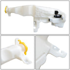 Windshield Washer Fluid Reservoir Tank Bottle w/ Pump for Jeep Grand Cherokee (2011–2015)