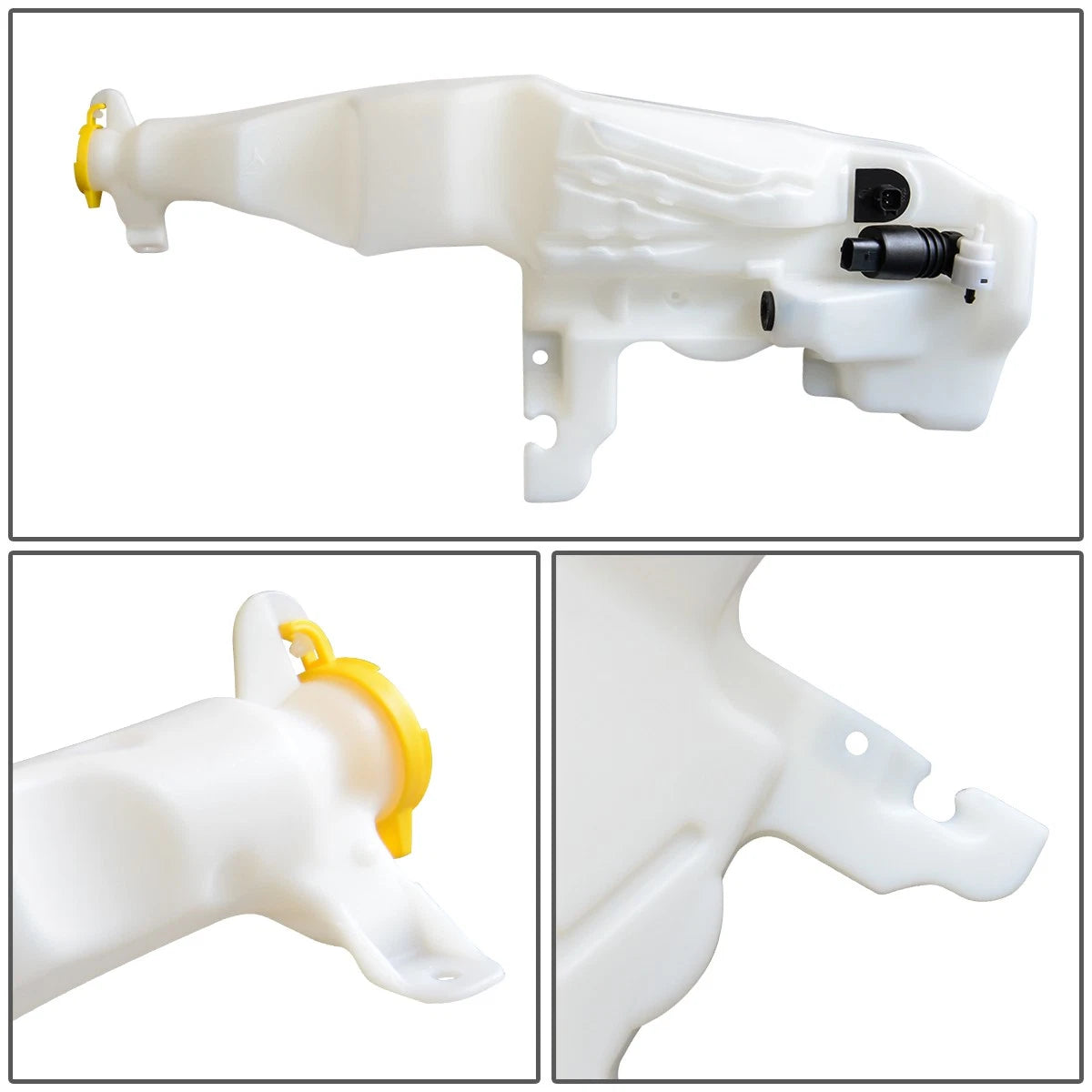 Windshield Washer Fluid Reservoir Tank Bottle w/ Pump for Jeep Grand Cherokee (2011–2015)