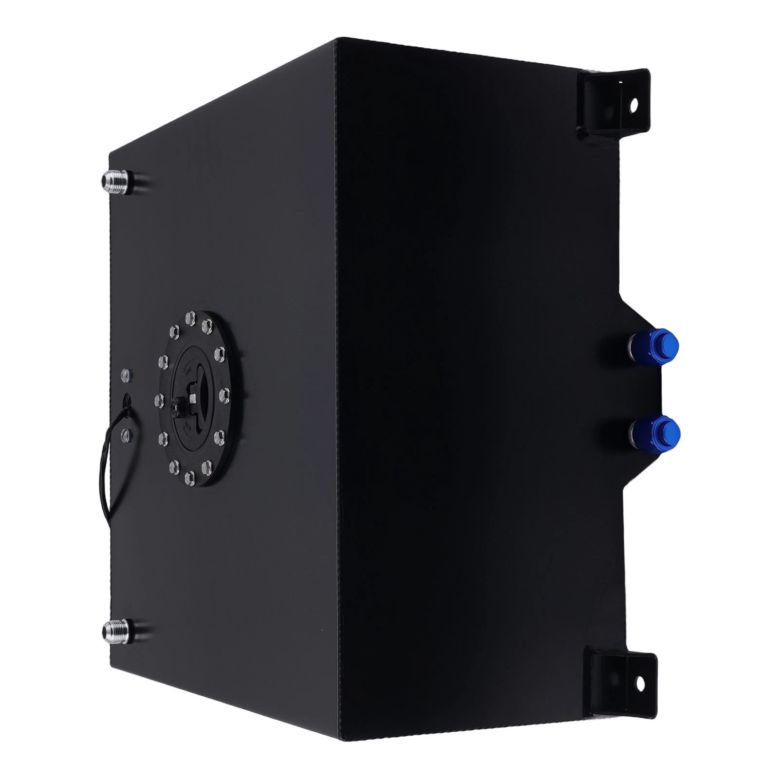 15 Gallon Fuel Cell Tank Kit for Racing Vehicle (Aluminum Cap, Steel Line)
