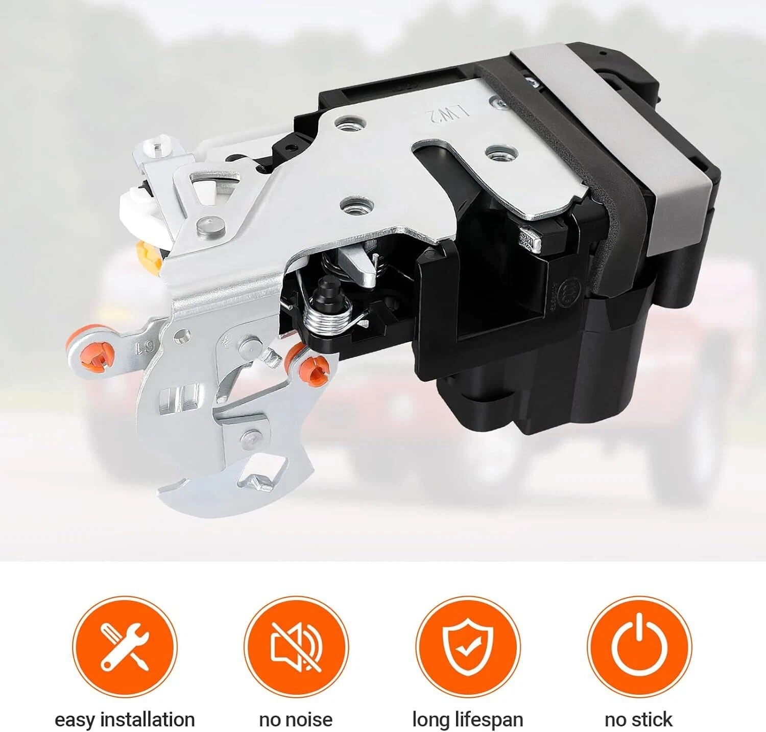 Door Lock Latch Actuator Front Left for Chevy Cadillac GMC Sierra (2016-2018)