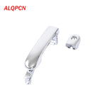 Front Left Outside Door Handle for 2007-2012 Nissan Versa Tiida Chrome