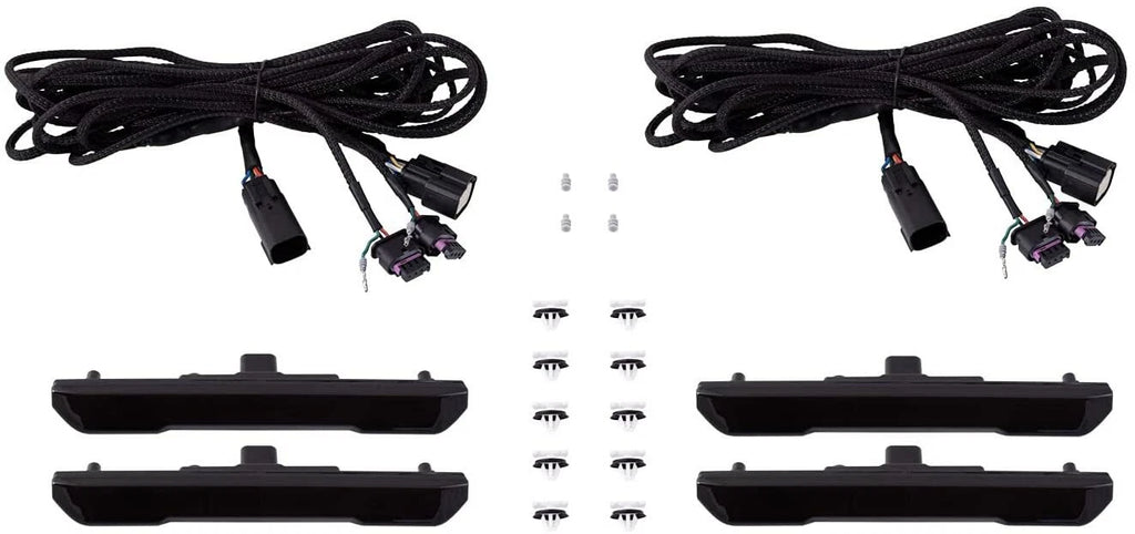 Sequential Smoked LED Sidemarker for GMC Sierra HD (2020–2023)